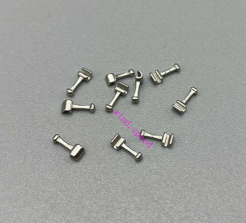 Dental Orthodontic Crimpable Hook Stop Stainless Steel Short Long Type 1000pcs