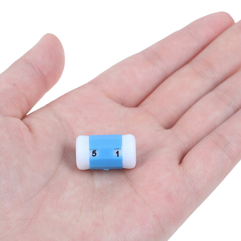 Mini Row Counter Stitch Marker Tally Plastic Knitting Lines Number CalculHF  Qx