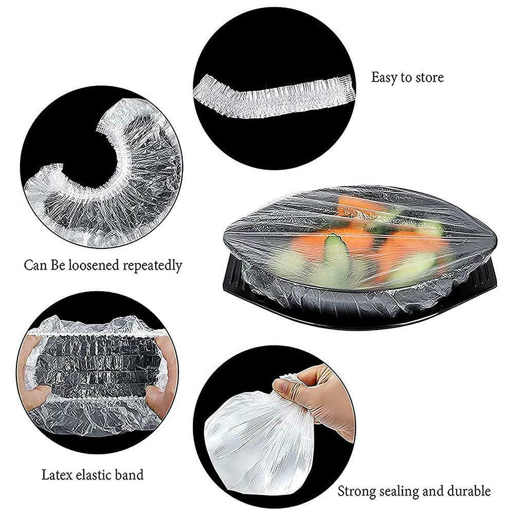 Fresh Keeping Bags Reusable Sealing Bags Food Cover Elastic Stretch Adjustable