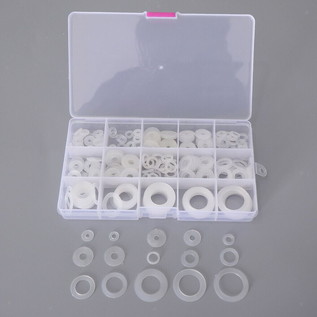 Set of 250 external snap ring round wire snap ring E-clips