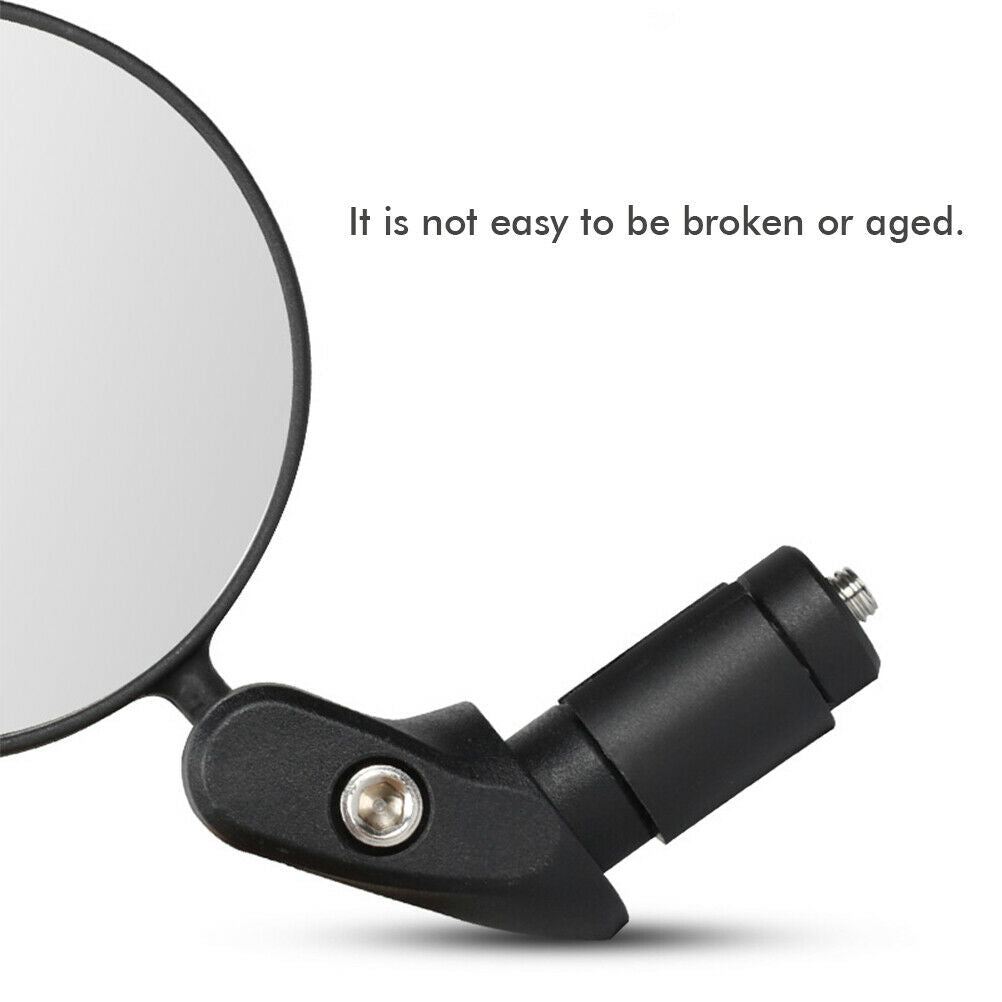 For Road Mountain Bikes Foldable Bike Mirror Adjustable Bike Rear View Mirror