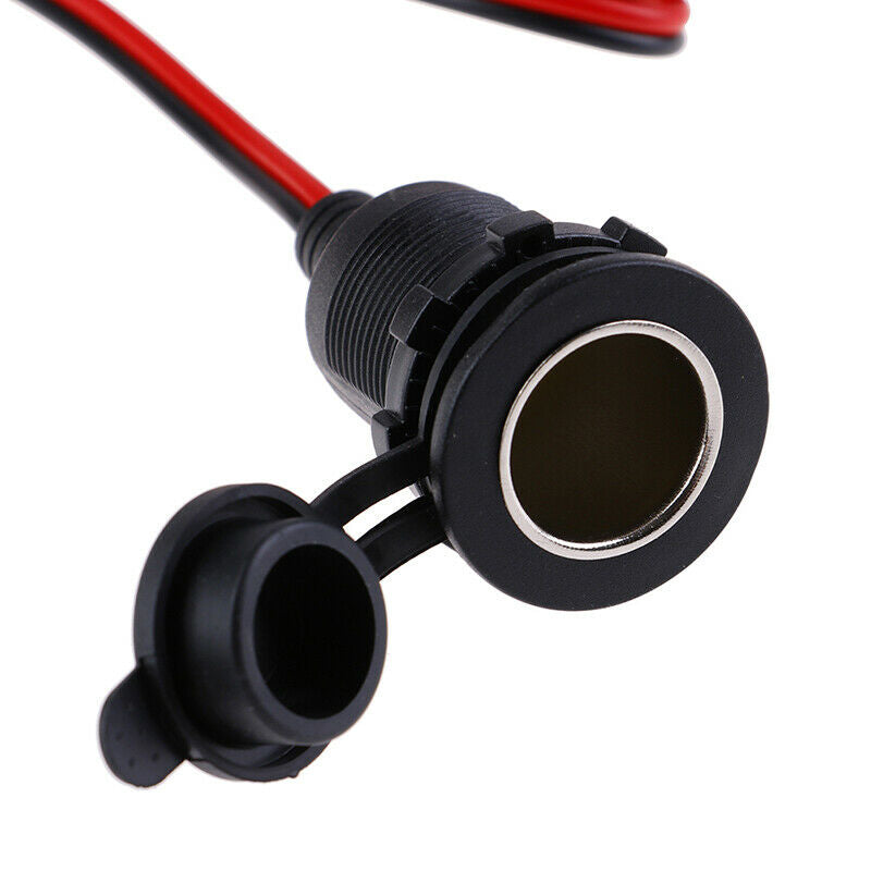 12/24V 5A DC Female C Cig Cigette Lighter Socket Plug Connector Adapter .l8