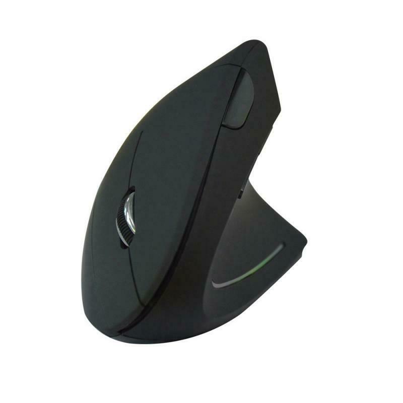 New Wireless Vertical Gaming Mouse Optical Ergonomic Mice 1600DPI Gamer MousBDA