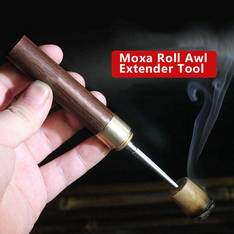 Moxa Roll Awl Extender Tool Moxibustion Massage Moxibustion Accupuncture Bur.DD