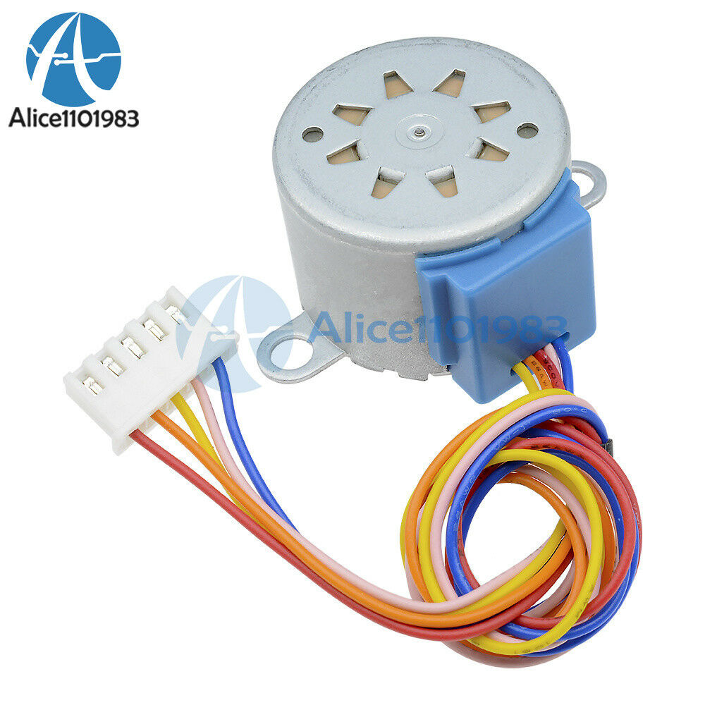 10PCS 5V Stepper Motor 28BYJ-48 + Drive Test Module Board ULN2003 5 Line 4 Phase