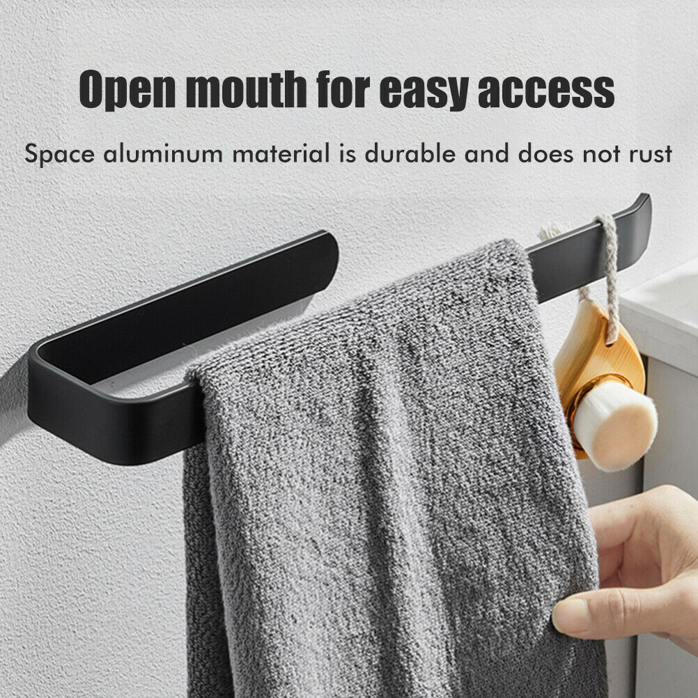 Toilet Paper Holder Wall Mounted Toilet Roll Holder Tissue Rack Rag Hanger