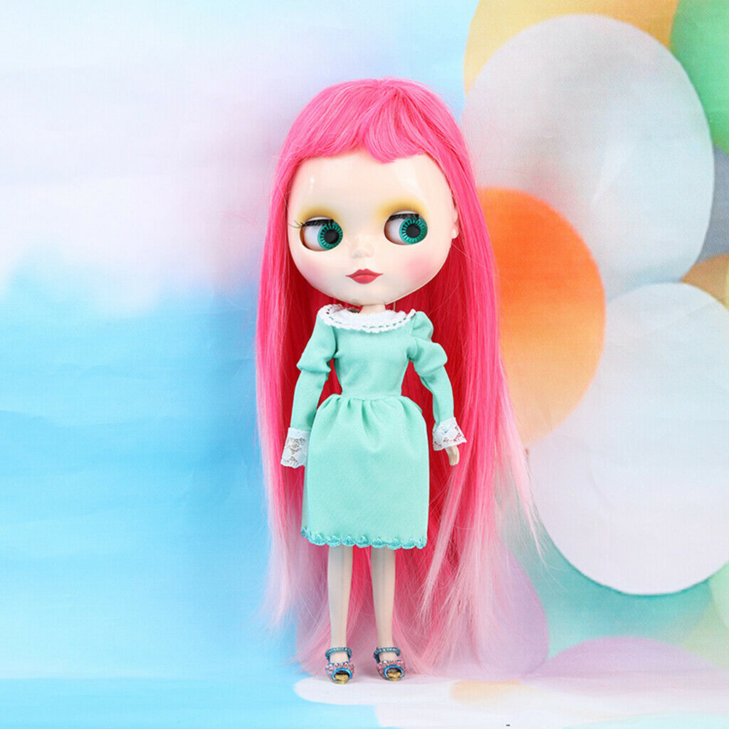 Adorable Maid Outfit Uniform Suit Clothes for 12inch Neo Blythe Pullip Licca