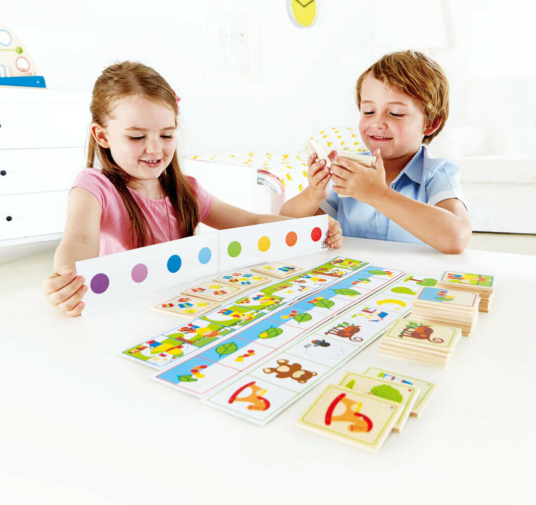 E6315 HAPE Listen To Clues Learning Puzzle Game [Home Education] Children 4 Yrs+
