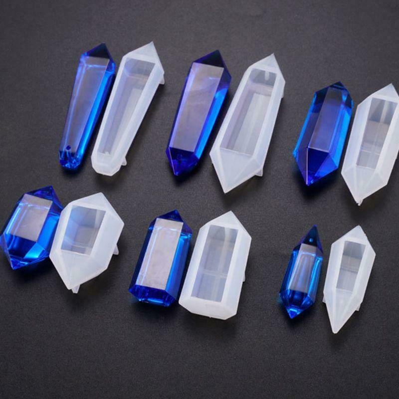 11 Pcs/Set Pendant Silicone Mold Crystal Epoxy Mould DIY Hanging Ornament Making
