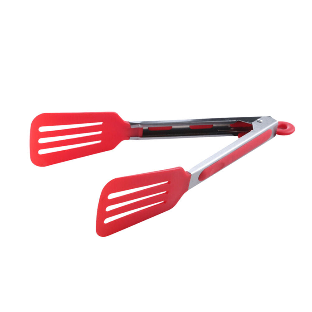 Salad Serving Tongs Stainless Steel Tongs For Kitchen  Cooking Food Tools.l8