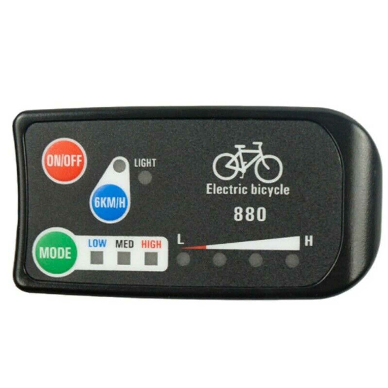 1PC Electric Bicycle Display 24V 36V 48V Ebike Ligent Control Panel Lcd Display