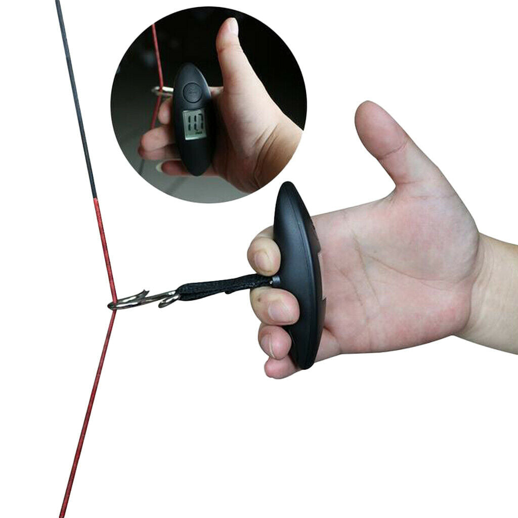 Small Digital Bow Scale Hang Scale 88lbs Archery Hunting Accessories + Arrow
