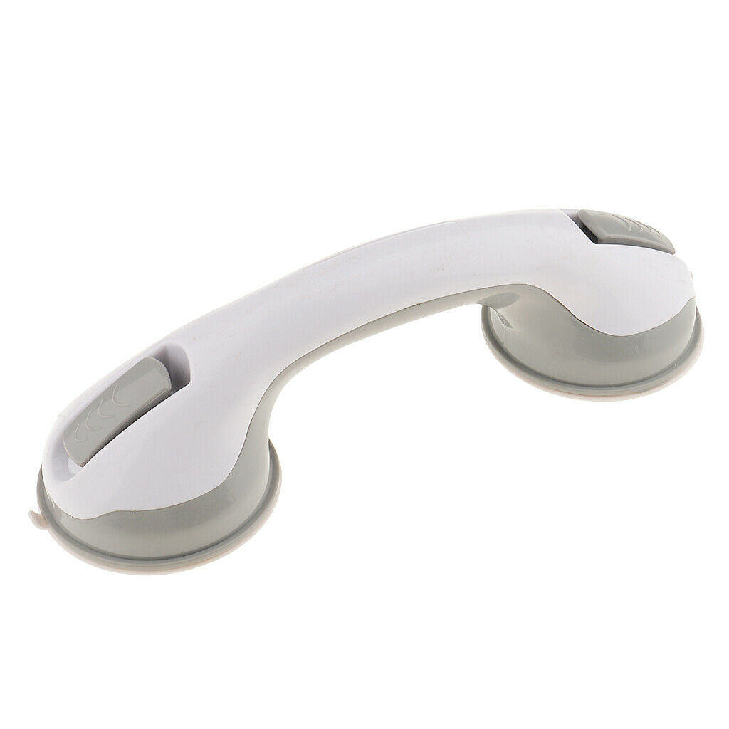 2 Pieces Suction Helping Handle Safety Grab Bar Handrail for Bathroom Shower
