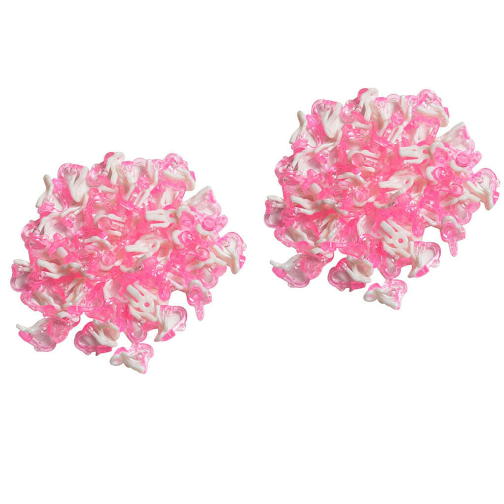 100 Pieces Ear Clips Base Ear Hanging No Piercing Earring Base for Children