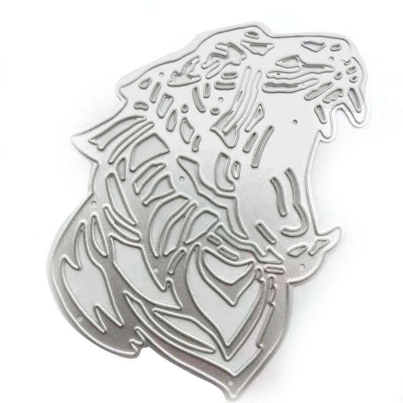 Roaring Metal Cutting Dies Stencil DIY Scrapbooking Album Paper Card Template