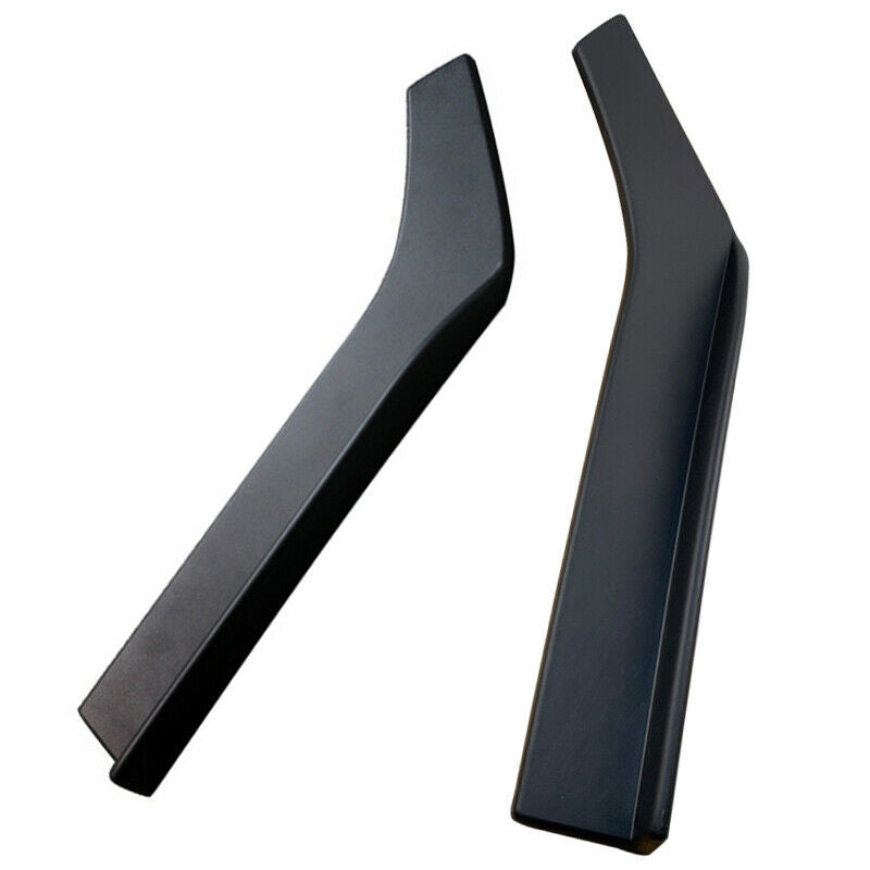 Pair 62cm Car Bumper Spoiler Anti-crash Rear Lip Angle Splitter Diffuser for BMW