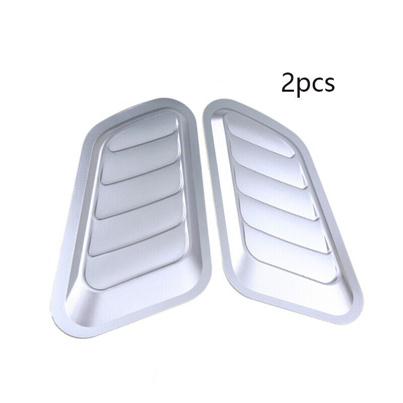 Car Decorative Air Flow Intake Scoop Turbo Bonnet Vent Cover Hood Fender Pretty