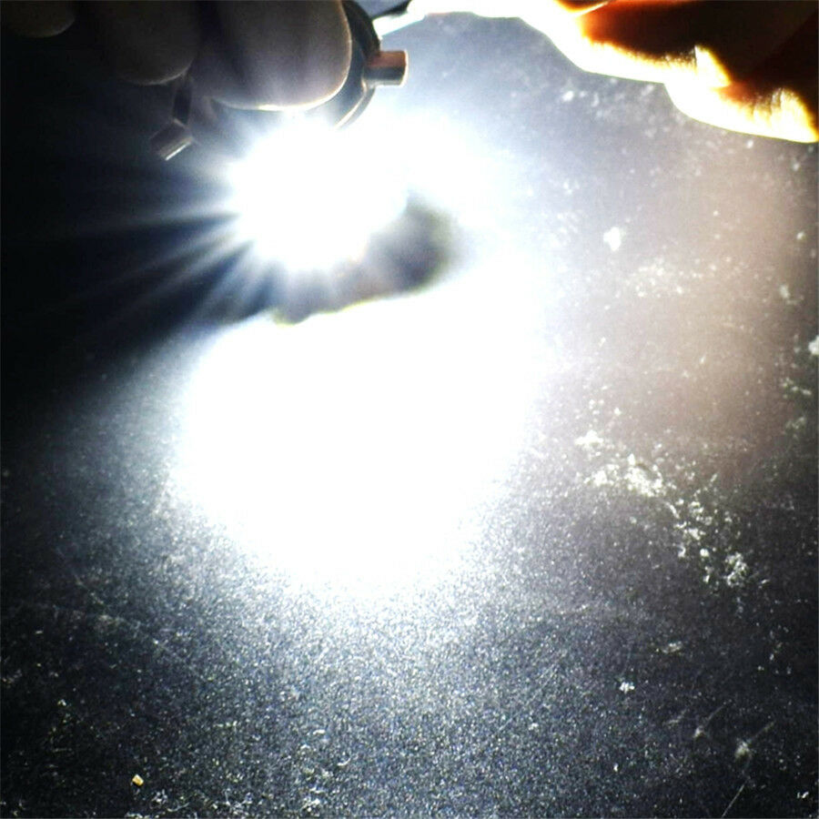 H4 36W 3000LM Tri-side Bright Motorcycle LED Headlight High-Low Beam Light 6500K