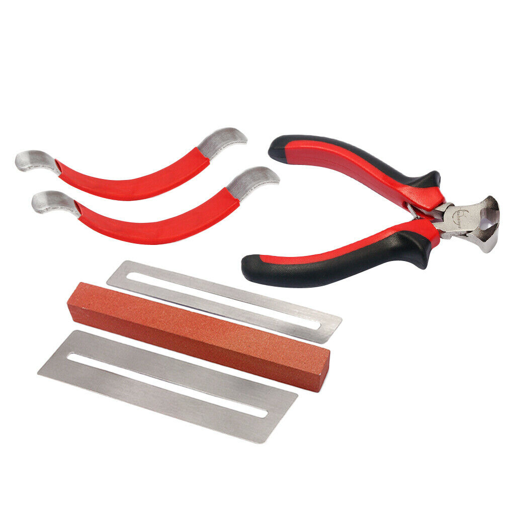 Guitar Clean Polish Professional Luthier Tools Repair Kit Fret Cutter Wire