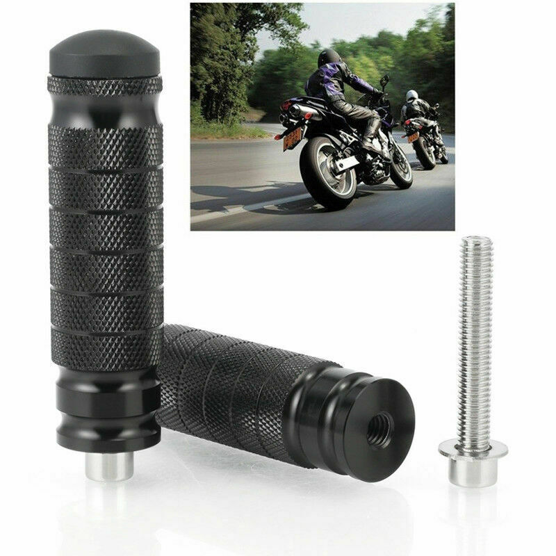 Universal CNC Motorcycle Rearsets Footrests Footpeg Foot Rest Pegs Pedals Solid