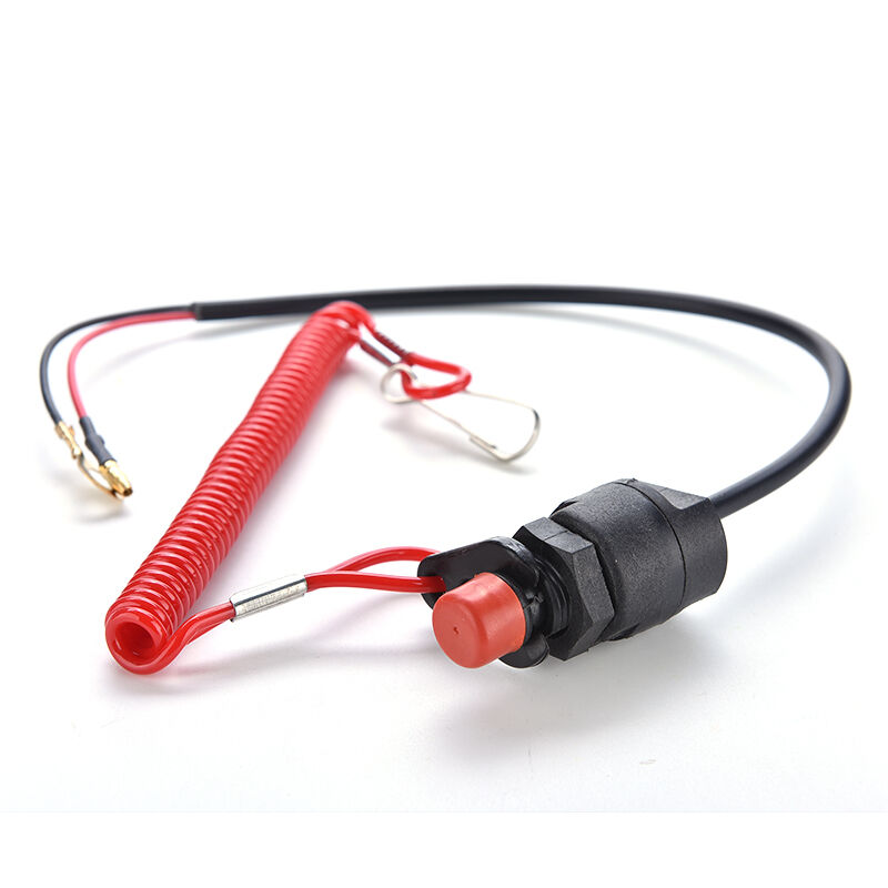 General Boat Outboard Engine Motor Kill Stop Switch & Safety Tether Lanya.l8