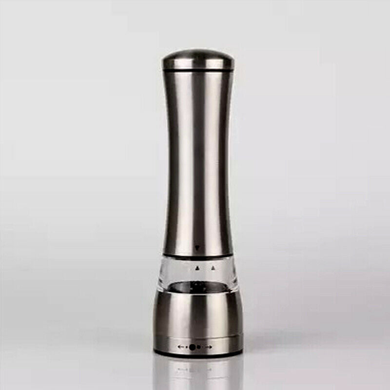 StainlessSteel Manual Condiment Pepper Salt Spice Mill Grinder Kitchen Tool 86ML