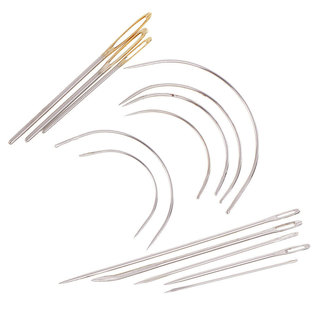 8pcs Hand Sewing Needles + 6pcs Canvas  For