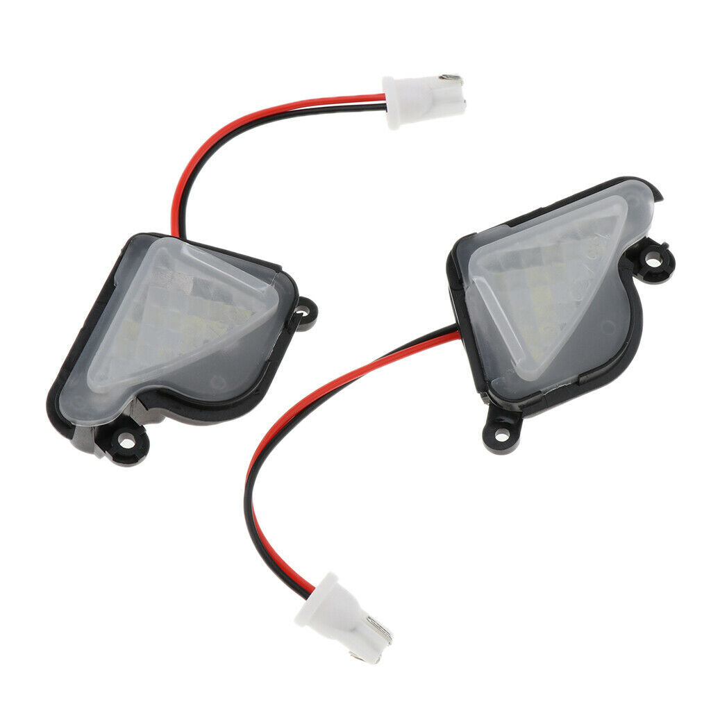 2pcs High Power LED Side Mirror Puddle Lights For Skoda Superb II (Typ 3T)