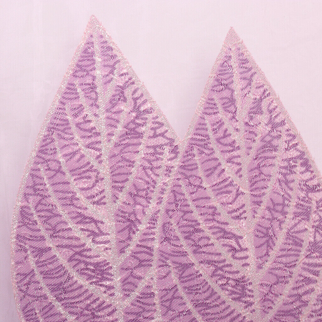 Jacquard Curtain Cortina Voile Floral Leaf Personalize Drape