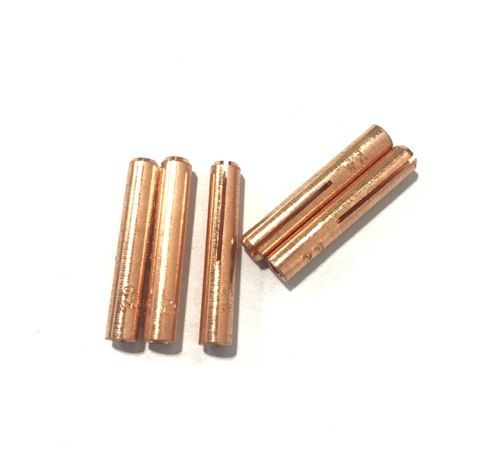 5pcs 24GLCB332 3/32 (2.4mm) Collet Fit Gas Lens TIG Welding Torch WP-24 180Amp