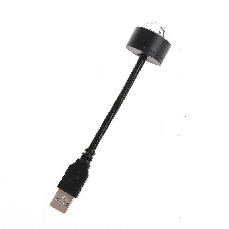 LED Atmosphere Lamp Car Voice Control Atmosphere Light USB Car Lig SJ