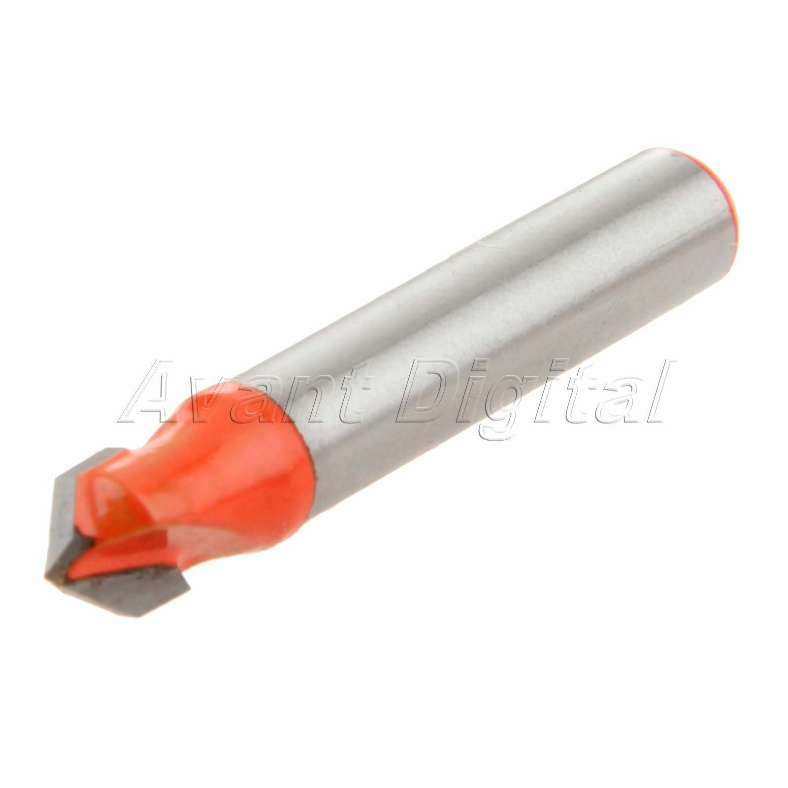 Durable 1/4" x 1/4" Woodworking V Shape Router Bit Wood Trimming Milling Cutter