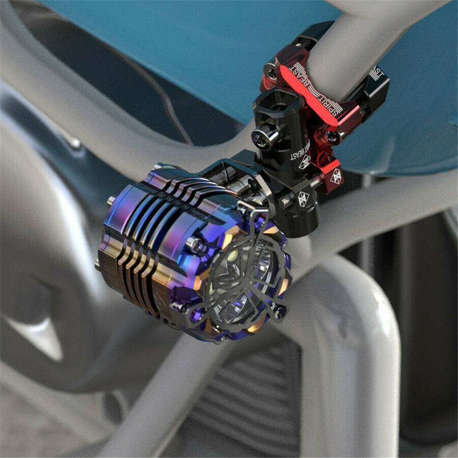 360Degree Spotlight Bracket Lighting Motorcycle Headlight Base Motorbike Support