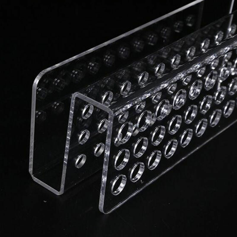 Acrylic Marker Pens display rack holder eyebrow Pencil Desk Organiser 36 Slot