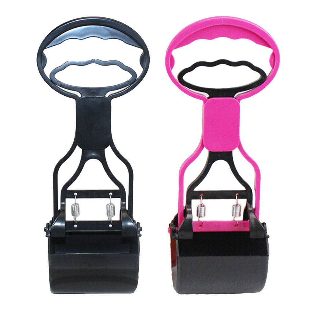 2Pieces Portable Durable Dog Poop Scooper Pet Outdoor Litter Removal Tools