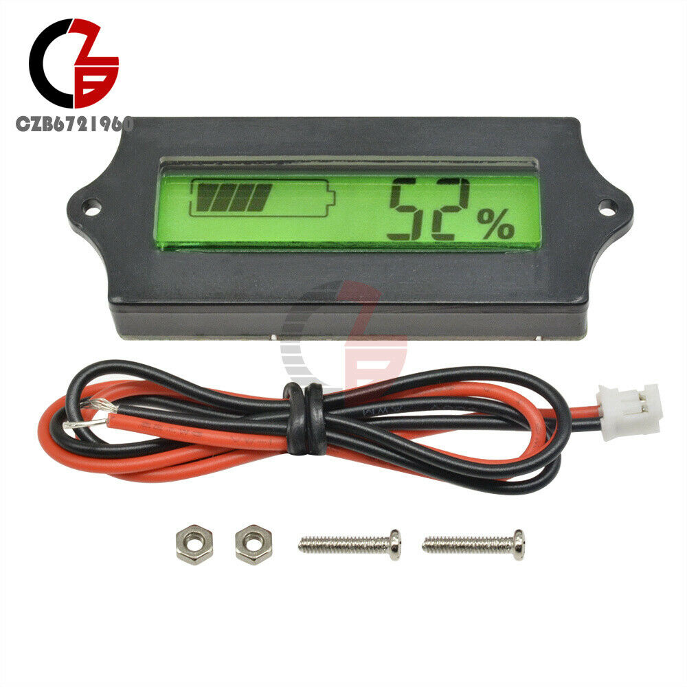 2016 New 24V Lead Acid Battery Indicator Acid Capacity Tester Digital LCD Meter