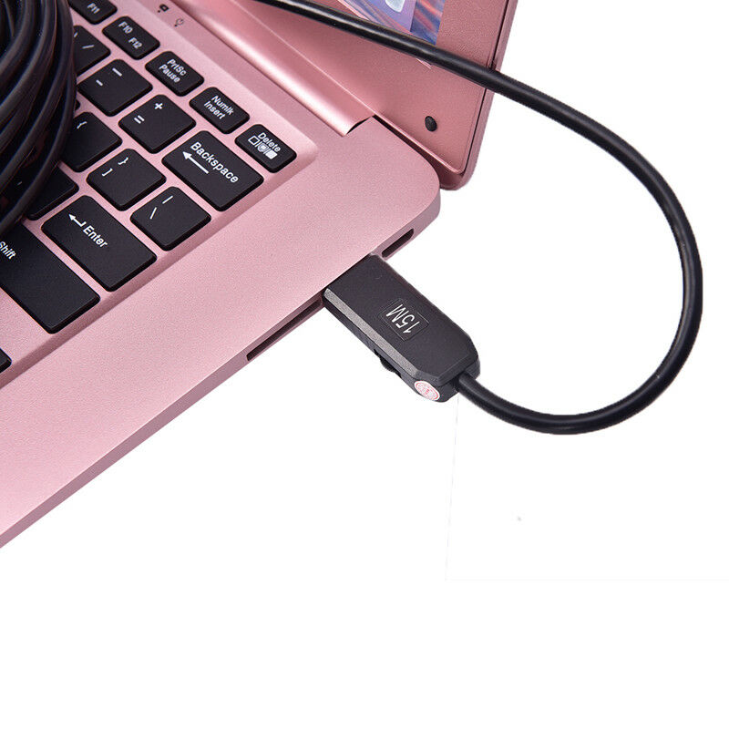 Pipe Inspection Camera Endoscope Video15m/50 Ft Sewer`Drain CleanerWaterproo FG