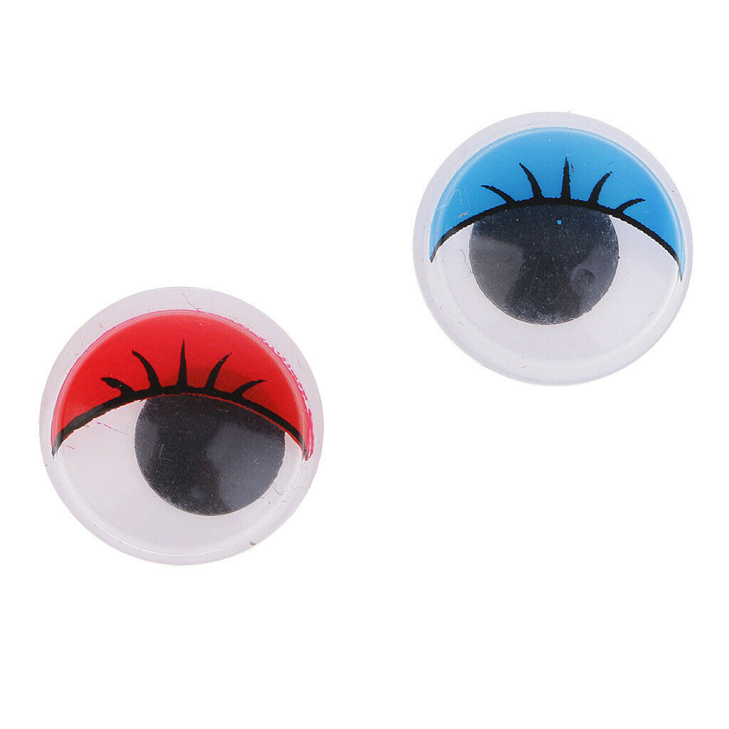 177 Pieces Teddy Eyes Safety Eyes Plastic Eyes Jewelry DIY Handicrafts