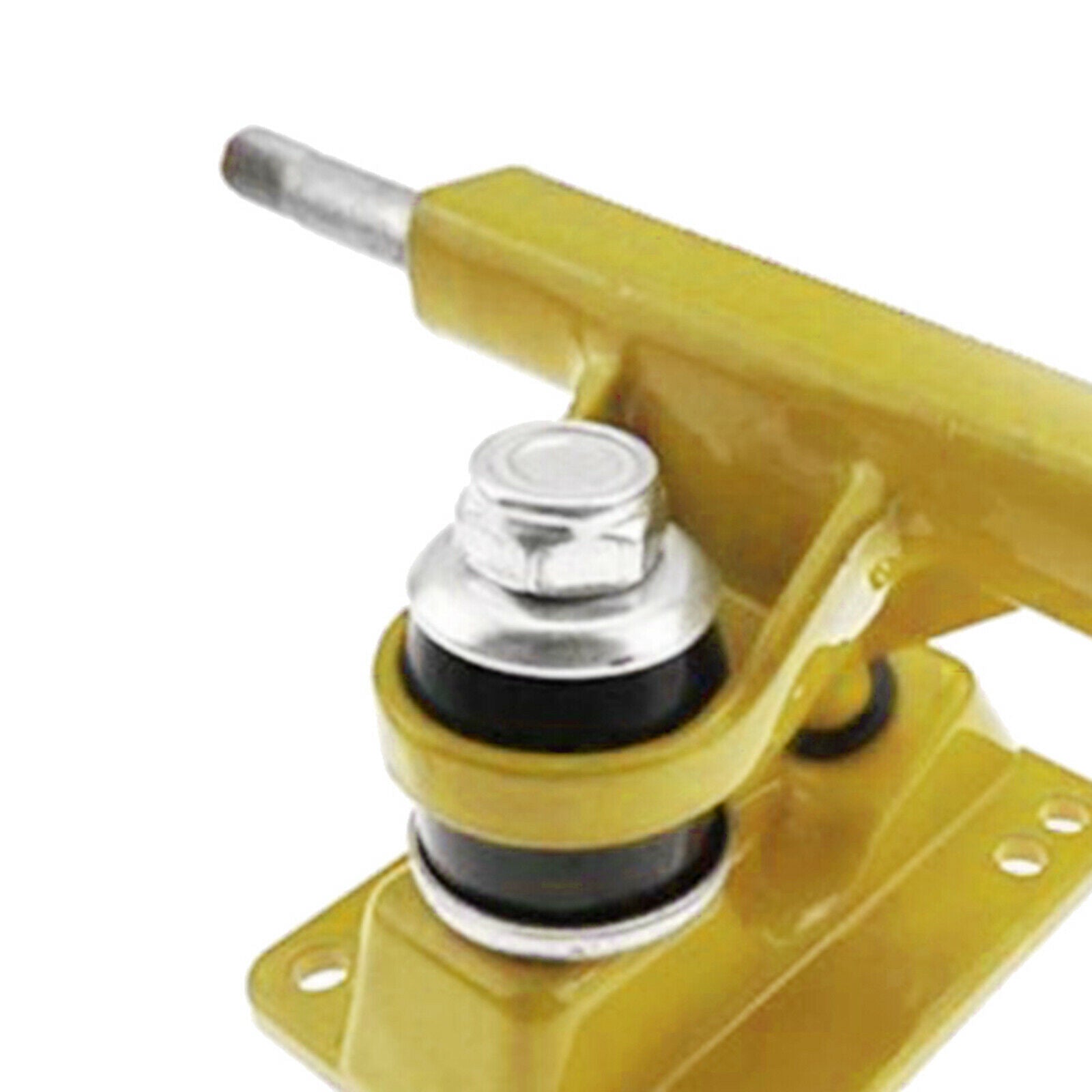 1 Pair Skateboard Trucks 3.25in Hangar Replacement Longboard Trucks Yellow
