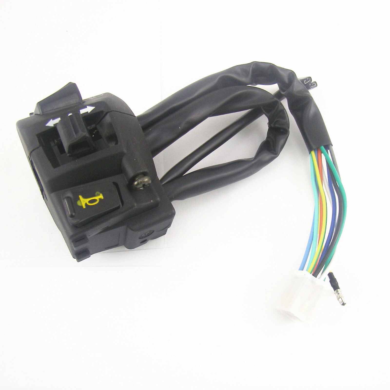 2pcs Universal 7/8'' Motorcycle Handlebar Horn Turn Signal Light Control Switch