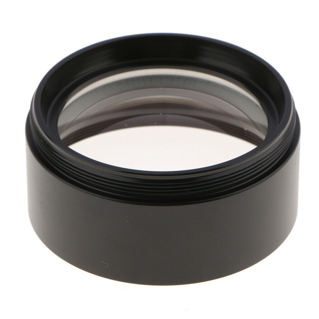 0.7X Barlow Auxiliary Objective Lens Optical Glass for Stero Microscope - 48mm