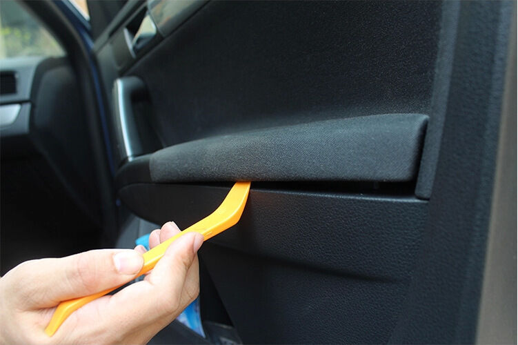 12X Auto Door Trim Panel Clip Lights Radio Audio Removal Pry Open Tools for BMW