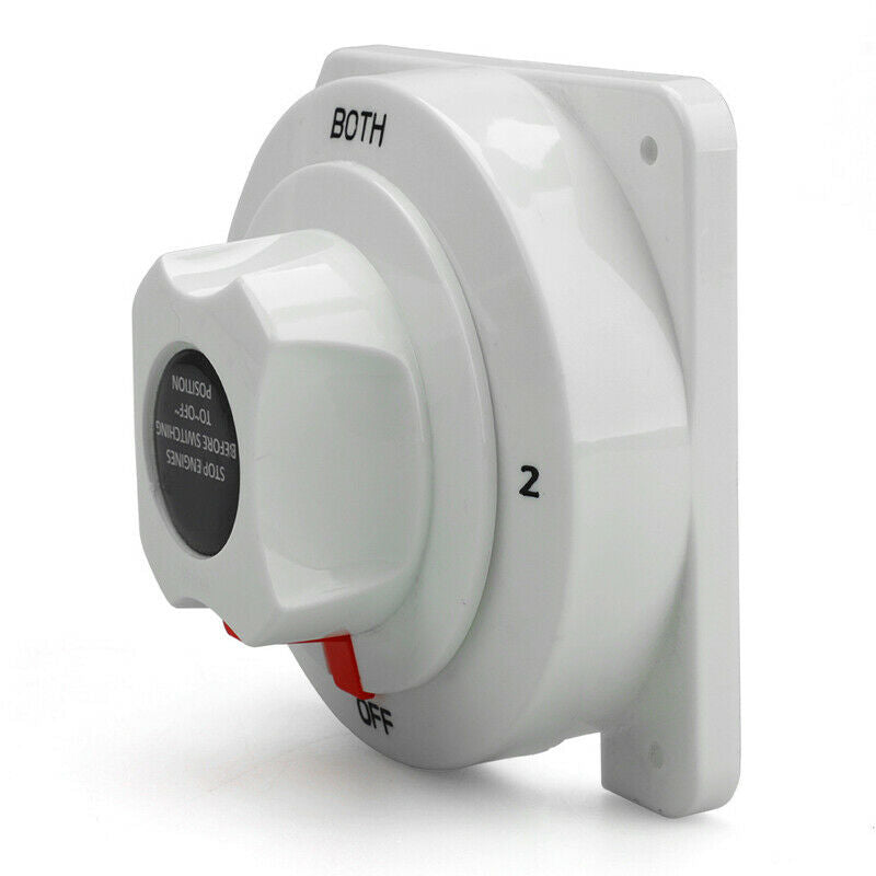 12V-36V Dual Battery Switch Disconnect Isolator Selector Boat Car RV ATV Trailer