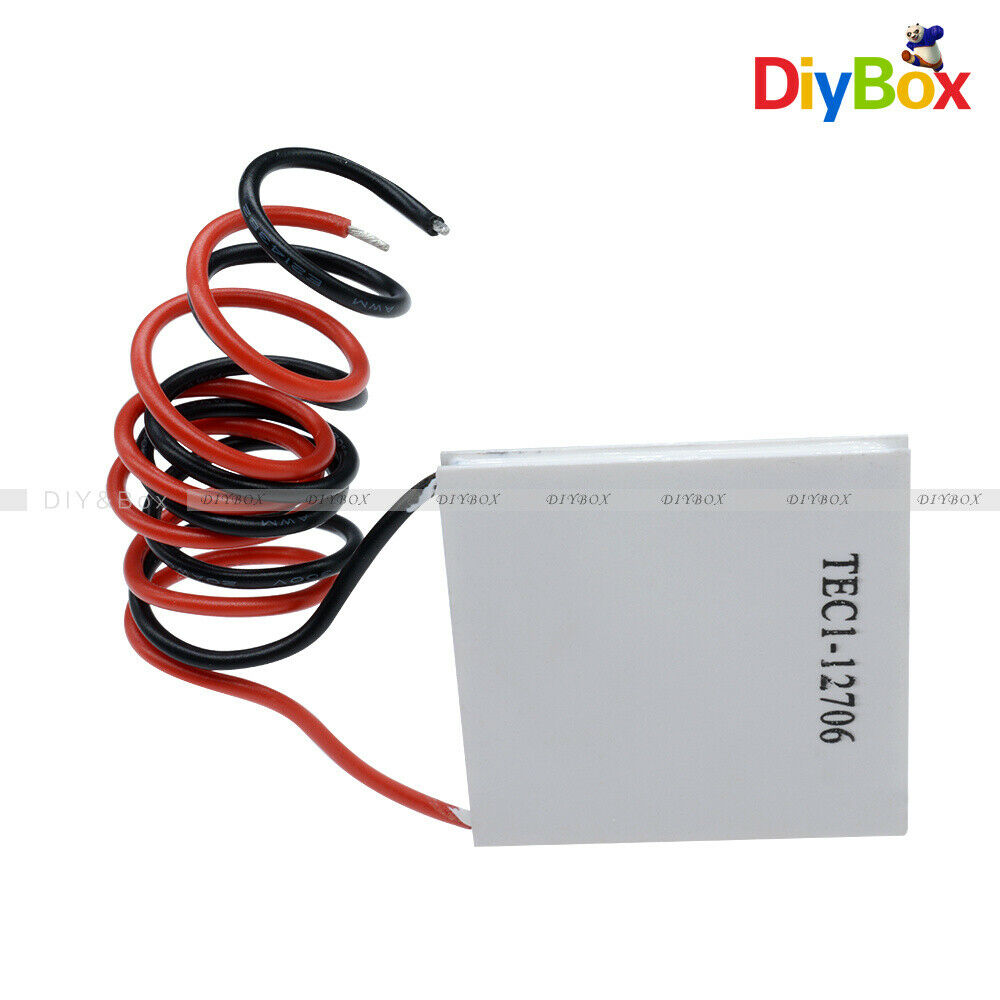 [10PCS] TEC1-12706 Heatsink Thermoelectric Cooler Cooling Peltier Plate Module