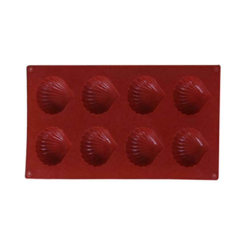 1 Piece Shell Shape Silicone Baking Moulds for Cake Making Hard and Soft Candies