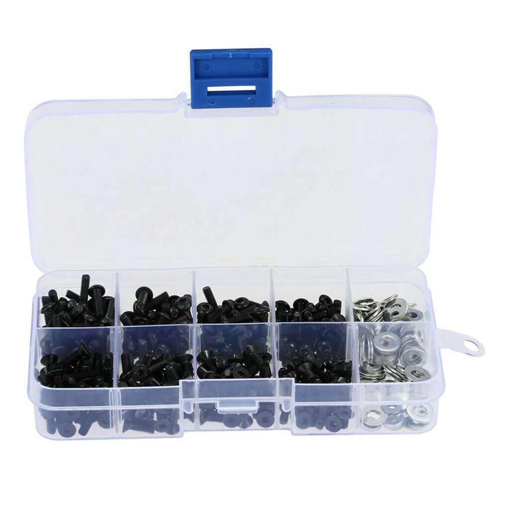 180Pcs Repair Tool and Screw Box Set for 1/10 RC Car HSP  HPI SRC10