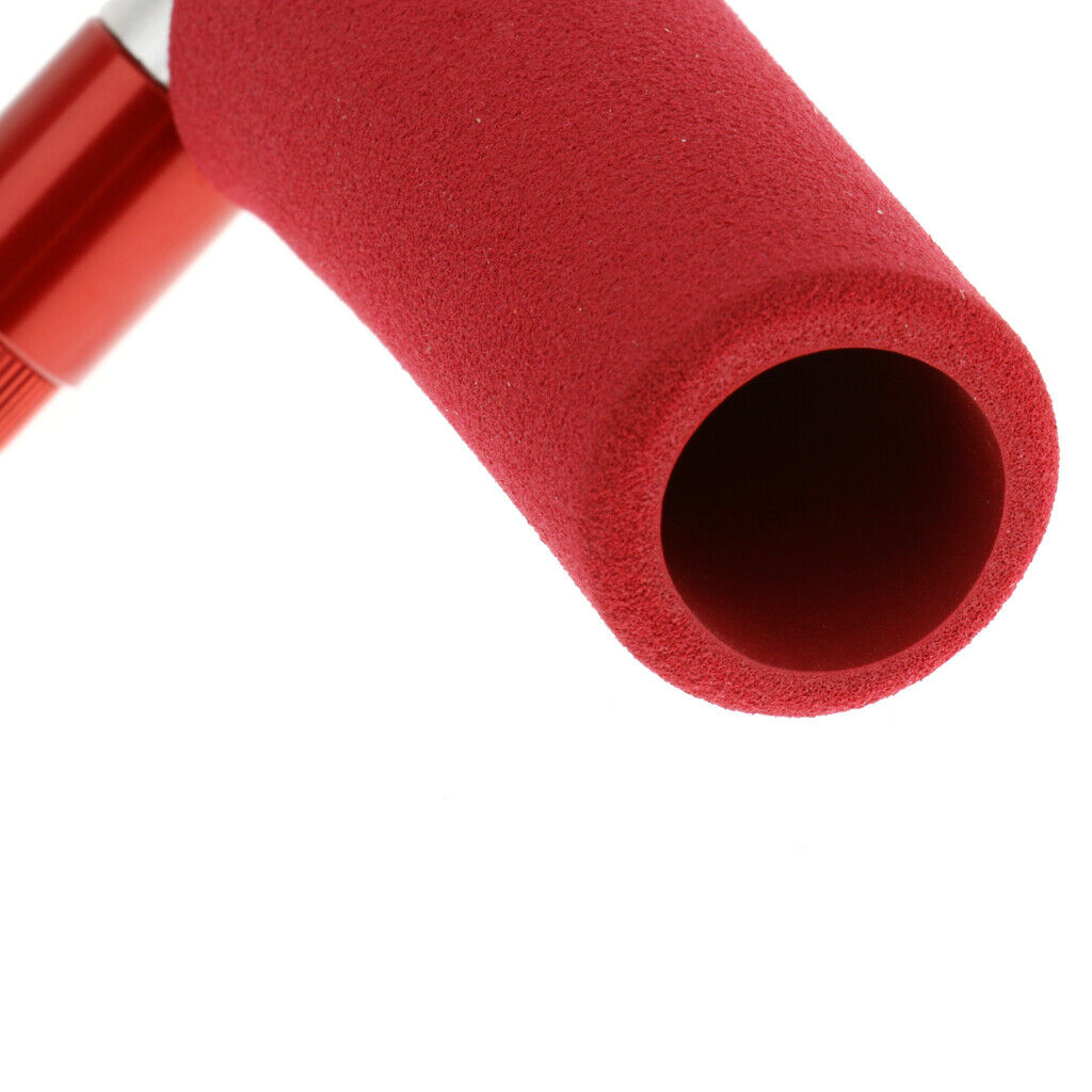 2PC Mini Aluminium CO2  Bike Tire Air Pump Tyre Inflator - Red