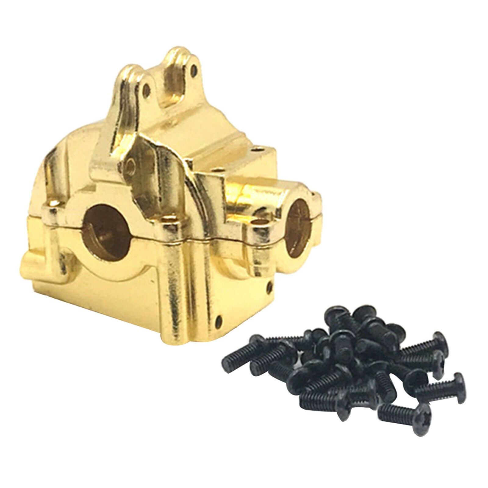 1 Set Upgrade Metal Upper Lower   Housing Cover Set + Screws for WLTOYS 144001,