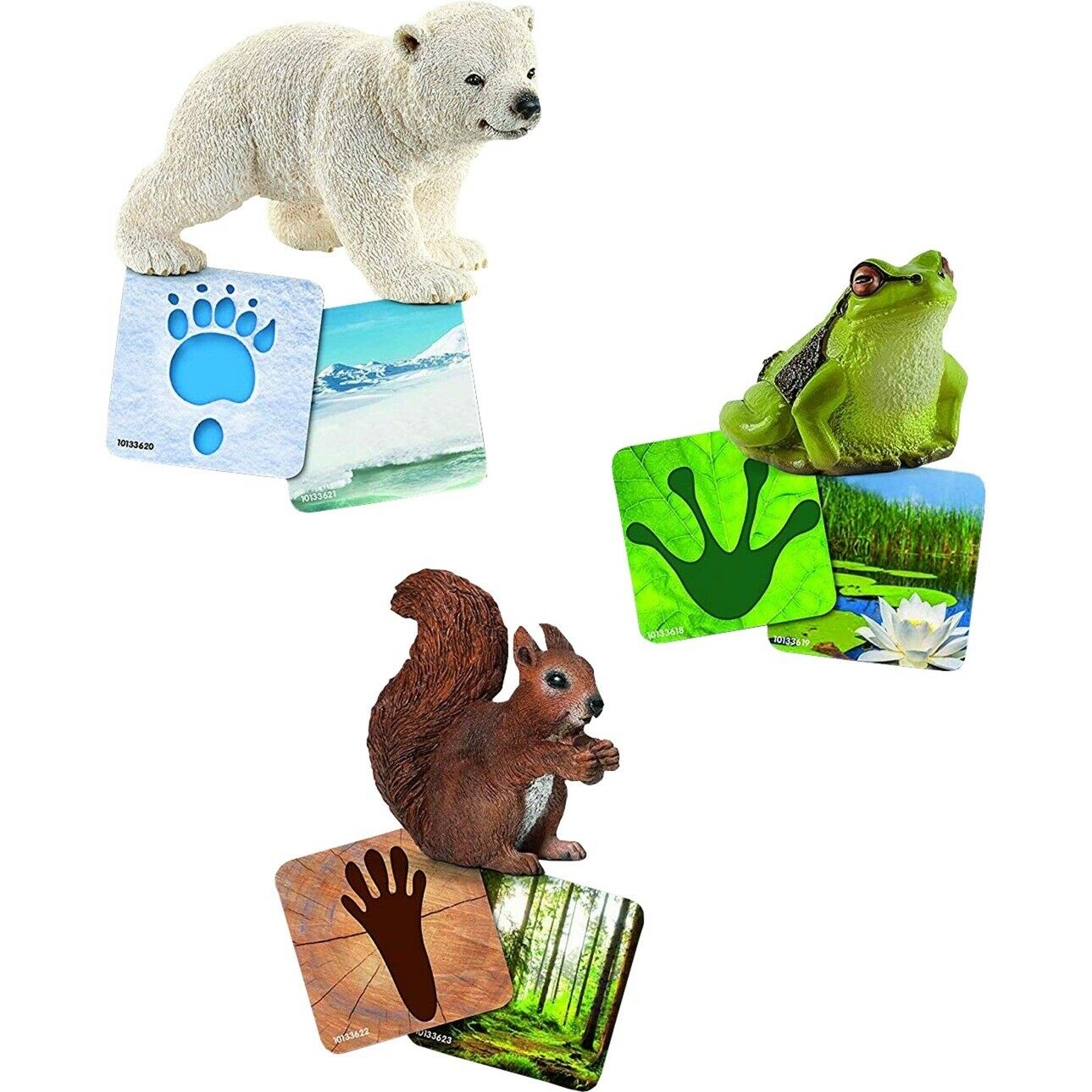 42474 Schleich Wild Life Flash cards Wild Life Card Game Age 3 Years+