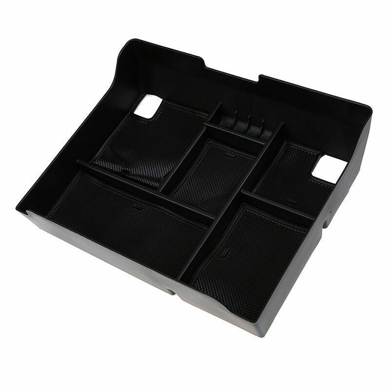 Car Armrest Storage Central Console Organizer Box Fit For Cadillac ESCALADE 2015